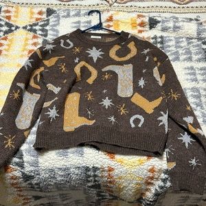 Women’s western sweater